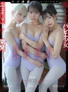 【VR】密室洗脳パ・ド・トロワ 落ちこぼれバレエ少女のおま●この奥から開発する強●中出し猥褻調教 皆月ひかる 赤名いと 藍瀬ミナ 高画質アイキャッチ画像