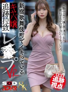 【VR】【8K】【高画質追跡視点】新宿歌舞伎町でイキっているキャバ嬢を追跡拉致レ●プVR 高画質アイキャッチ画像